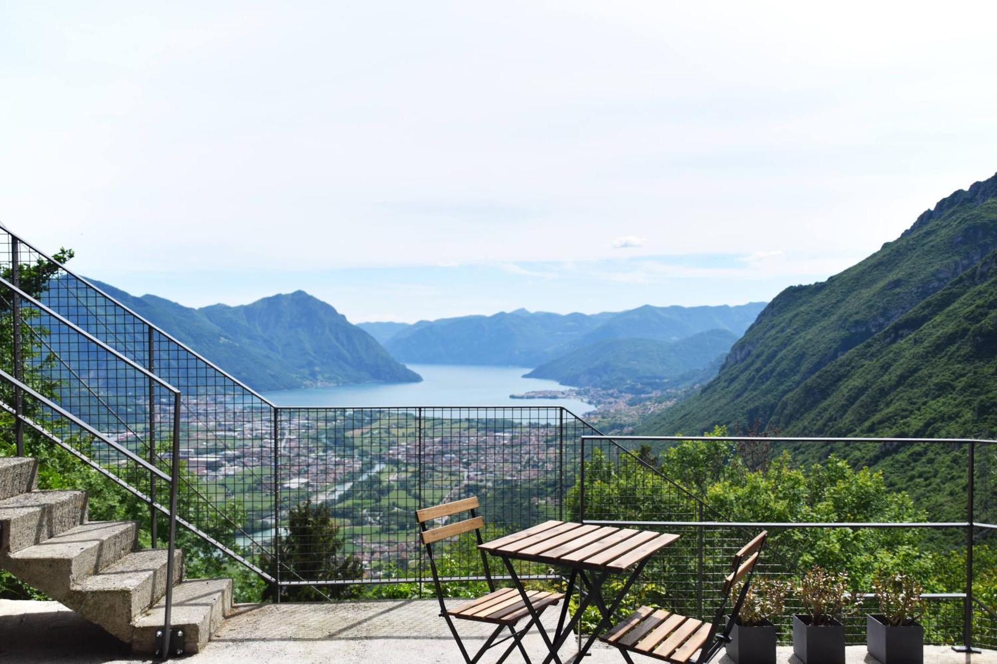 La Casa Di Cesare Hotel Rogno ภายนอก รูปภาพ